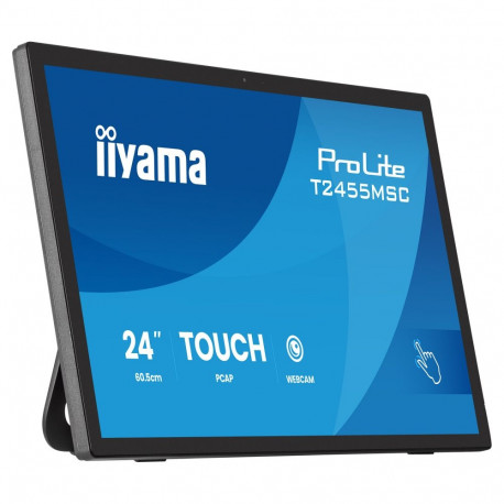"60,5cm/23.8"" (1920x1080) iiyama ProLite T2455MSC-B2 16:9 IPS 5ms 120Hz HDMI DisplayPort USB VESA S