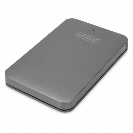 "DIGITUS Externes Gehäuse 2,5"" SATAIII USB3.0 SSD/HDD Alu sw"