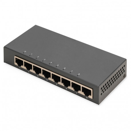 "Digitus 8-Port Gigabit (schwarz)"