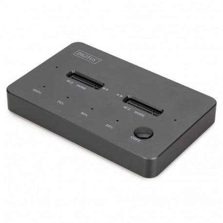 DIGITUS USB M.2 NVMe kloonimisjaam, SSD, USB3.1 Typ-C