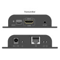 "DIGITUS HDMI IP Extender 4K/60Hz schwarz"