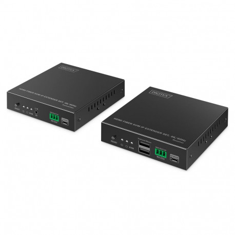 DIGITUS must HDMI kiudoptiline 4K/60Hz pikenduskomplekt