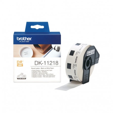 "Brother Versandetiketten DK-11218 (1.000 St.), wei 24 mm"