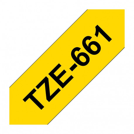 Brother P-Touch TZE-661 must kollasel 36mm