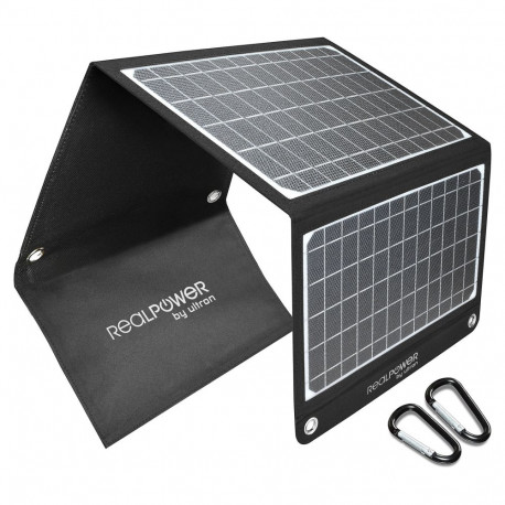 "RealPower Solarpanel SP-22E 22 Watt 3 Panel Faltbar"