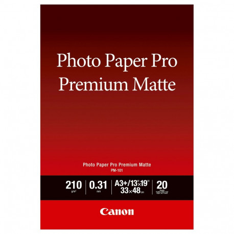 "CANON Photo Paper Premium Matte A3+ 20 Blatt"