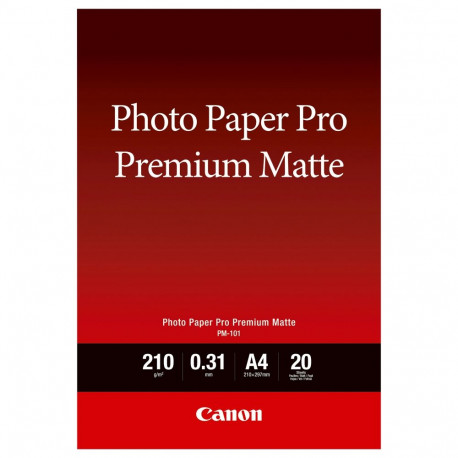 "CANON Photo Paper Premium Matte A4 20 Blatt"