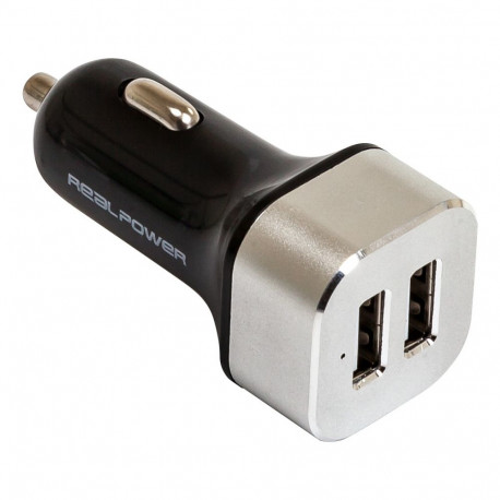 RealPower autolaadija 2400mA 2xUSB