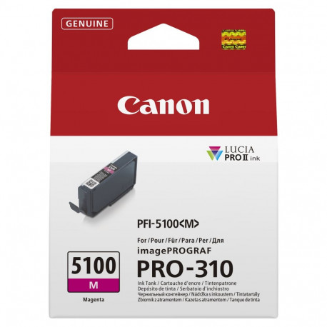 Canon PFI-5100 SERIES magenta tindimahuti