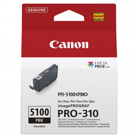 Canon PFI-5100 seeria fotomust tindimahuti