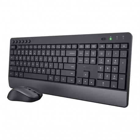 "Trust Trezo Comfort kabelloses Tastatur & Maus Set - Deutsches QWERTZ-Layout"