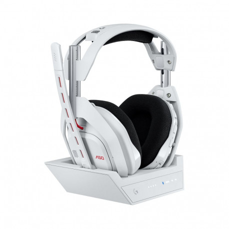 "Logitech A50 LIGHTSPEED WRLS G HEADSET WITH BASE STATION-WHITE-EMEA28-9"