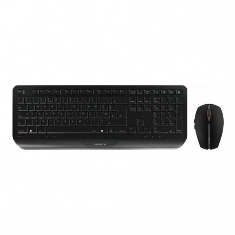"CHERRY GENTIX DESKTOP - Tastatur-und-Maus-Set - kabellos - 2,4 GHz - GB - Schwarz (JD-7000GB-2)"
