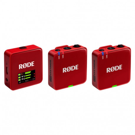 "Rode Microphones Wireless GO (Gen 3) (rot)"