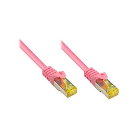 "Good Connections Patchkabel m. Cat.7 Rohk. magenta 1,5m"