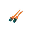 "EFB RJ45 Patchkabel S/FTP Cat.6A LSZH 1.50m orange"