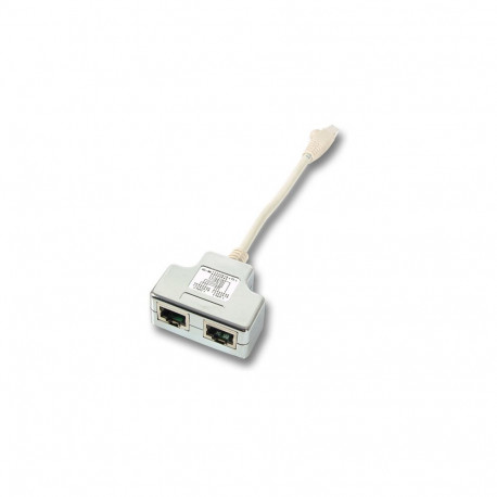 "EFB T-Adapter Cat.5e 2x10/100BaseT für Cablesharing"