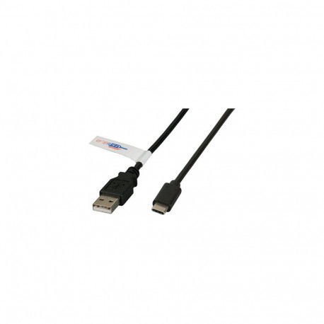 "EFB USB2.0 Anschlusskabel A-C,St.-St.,0.5m,schwarz,Premium"