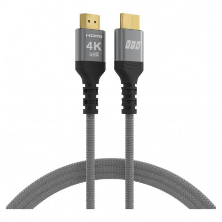 "EFB HDMI Kabel High-Speed m. Ethernet 4K60Hz 5,0m grau"