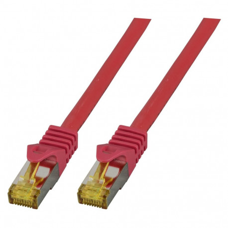 "EFB RJ45 Patchkabel S/FTP Cat.6A LSZH Cat.7 Rohk. 1.50m rot"