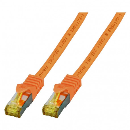 "EFB RJ45 Patchkabel S/FTP Cat.6A LSZH Cat.7 Rohk. 1.50m oran"