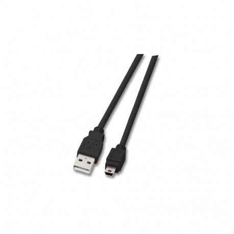 "EFB USB2.0 Kabel A-Mini B (5polig),St.-St.,0.5m,sw,Classic"