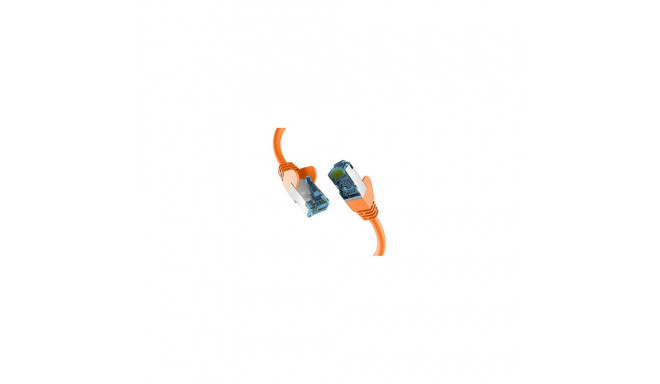 "EFB RJ45 Patchkabel mit Cat7 Rohkabel 0.25m orange"