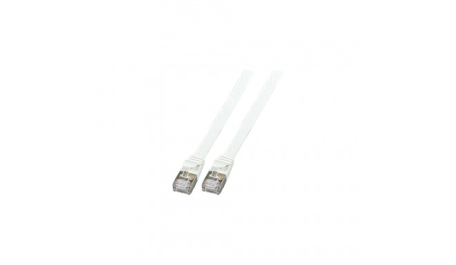 "EFB RJ45 Flachpatchkabel U/FTP Cat.6A PVC 2.00m grau"
