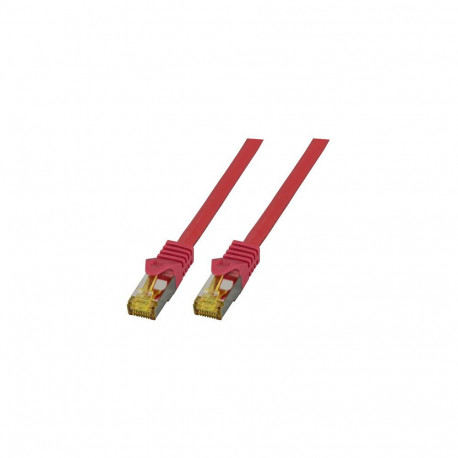 "EFB RJ45 Patchk. S/FTP Cat.6A LSZH Cat.7 Rohk. 3.00m rot"