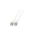 "EFB RJ45 Flachpatchkabel U/FTP Cat.6A PVC 1.00m grau"