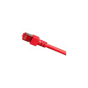 EFB RJ45 patchkaabel S/FTP Cat.6A LSZH 0.15m punane