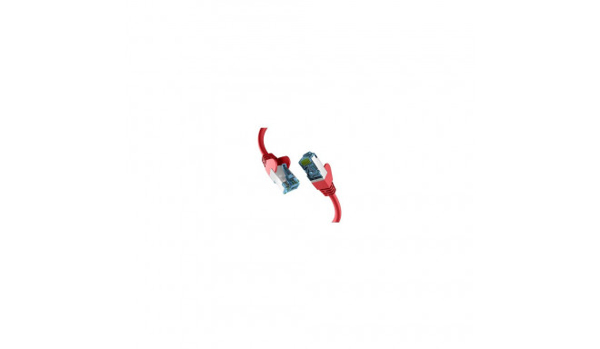 "EFB RJ45 Patchkabel mit Cat7 Rohkabel 1.00m rot"