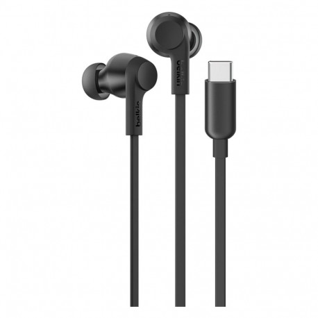 Belkin SoundForm ANC mustad USB-C kaabliga kõrvasisesed kõrvaklapid G3H0003hqBK