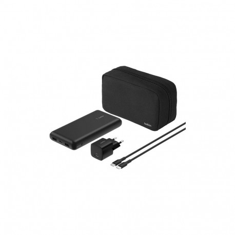 "Belkin BoostCharge Powerbank Set 20.000mAh USB-C Ladeg. BU042kqBK"