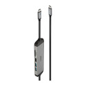 Lindy DST-Micro 140 USB Type-C 4K sülearvuti mikro-dokkimisjaam