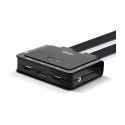 "LINDY 2 Port DisplayPort 1.2, USB-C Cable KVM Switch"