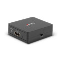 "LINDY 2 Port HDMI 18G Splitter, Compact"