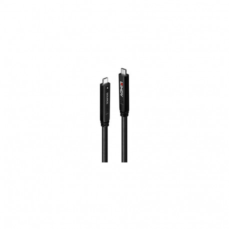 "LINDY 10m USB 3.2 Gen 1 & DP 1.4 Typ C Hybrid Cable"