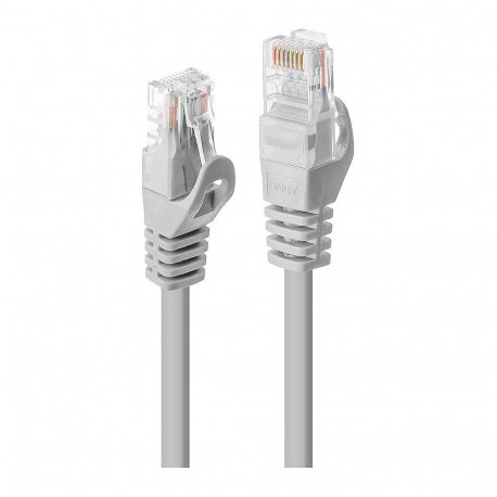 "LINDY Patchkabel Cat6 U/UTP Basic grau 3.00m"
