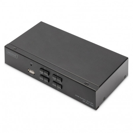 Digitus KVM-lüliti DisplayPort 4x1 must