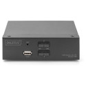 "Digitus KVM Switch DisplayPort 2x1 (schwarz)"