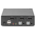 "Digitus KVM Switch DisplayPort 2x1 (schwarz)"
