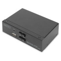 "DIGITUS 2-Port KVM-Switch Single-Display"