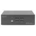 "DIGITUS KVM Switch 4 Port Dual Display 4K"