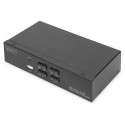 "DIGITUS 4-Port KVM-Switch Single-Display"