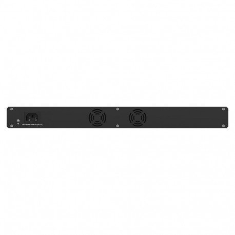Teltonika SWM280 hallatav 24 Port Gigabit PoE L2+ kommutaator, 12xGbE PoE, 4x SFP, 19"