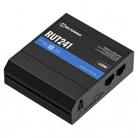 "TELTONIKA RUT241 LTE/4G/3G/2G WiFi Industrie Router eSIM Version"