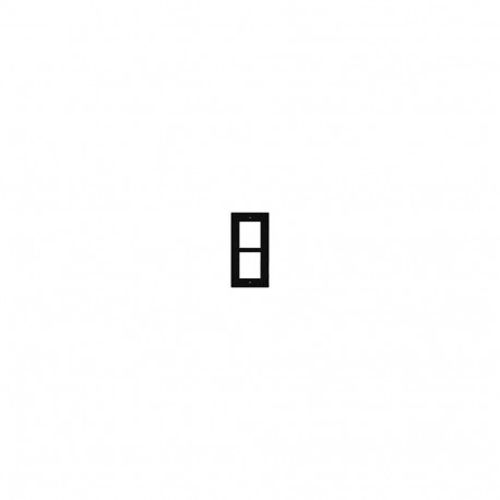 2N IP-Verso 2-mooduliline süvistatav raam