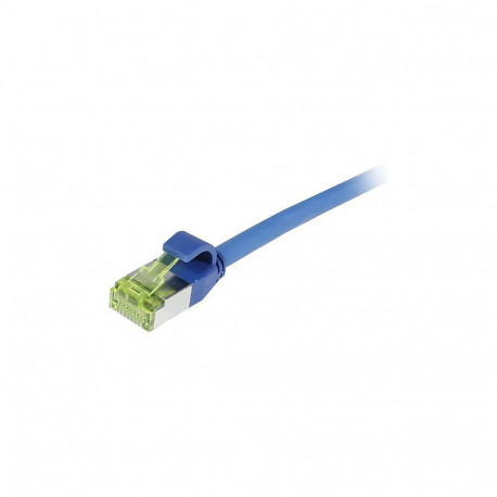 Synergy21 patch-kaabel RJ45, CAT6A 500Mhz, 5m, sinine, S-STP(S/FTP), slimline ümar d=4,5mm, TPE/LSZH