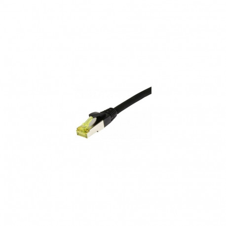 "Synergy21 Patchkabel RJ45, CAT6A 500Mhz, 7,5m, schwarz, S-STP(S/FTP), TPE/LSZH(Ultraflex), AWG26, m